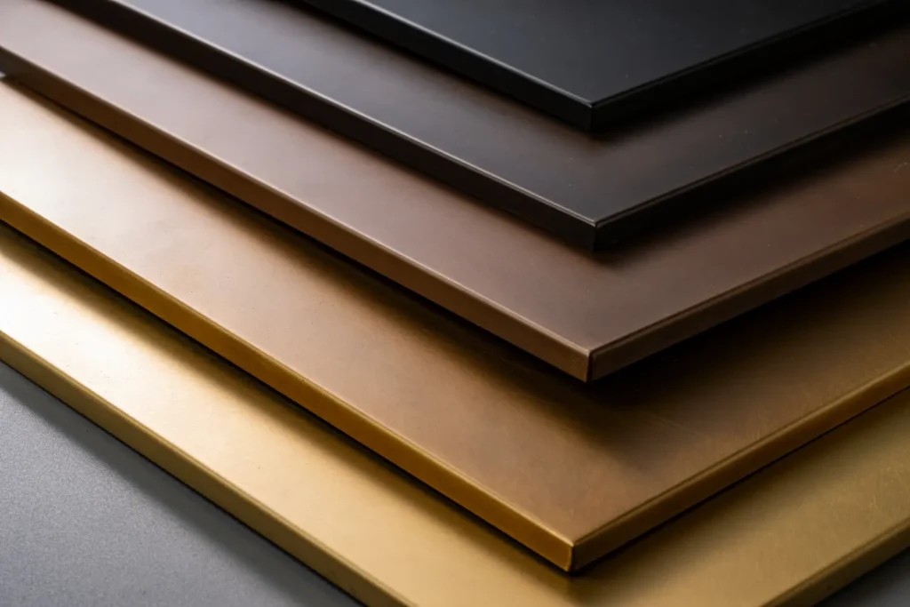 真鍮エイジング加工　アンティーク調